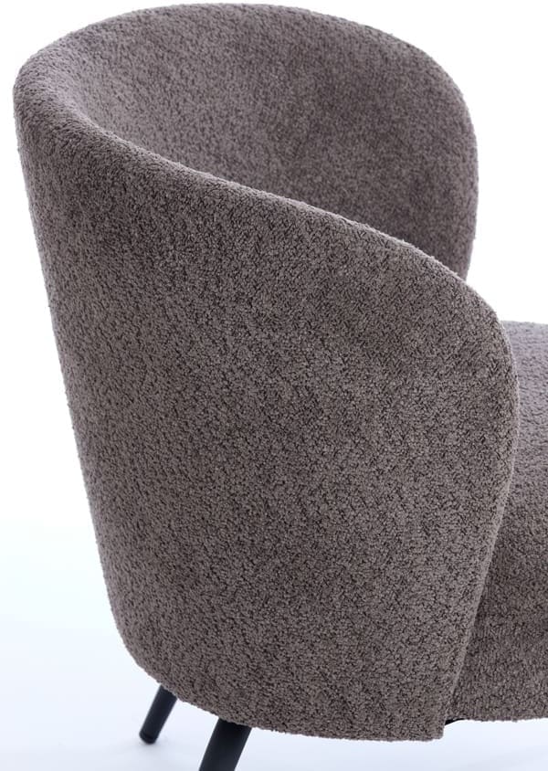 Stoel Dieyda - Bruin-zwart Light & Living Eetkamerstoel 6787083