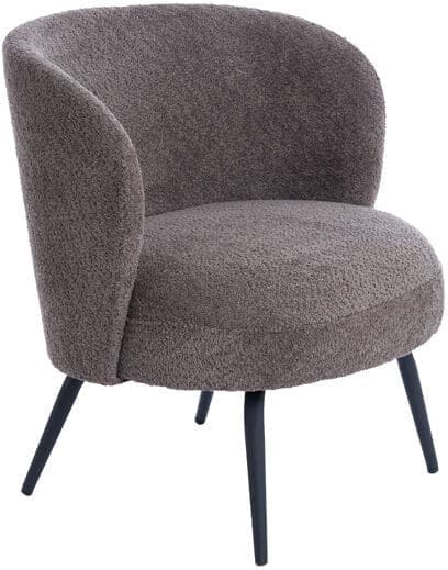 Stoel Dieyda - Bruin-zwart Light & Living Eetkamerstoel 6787083