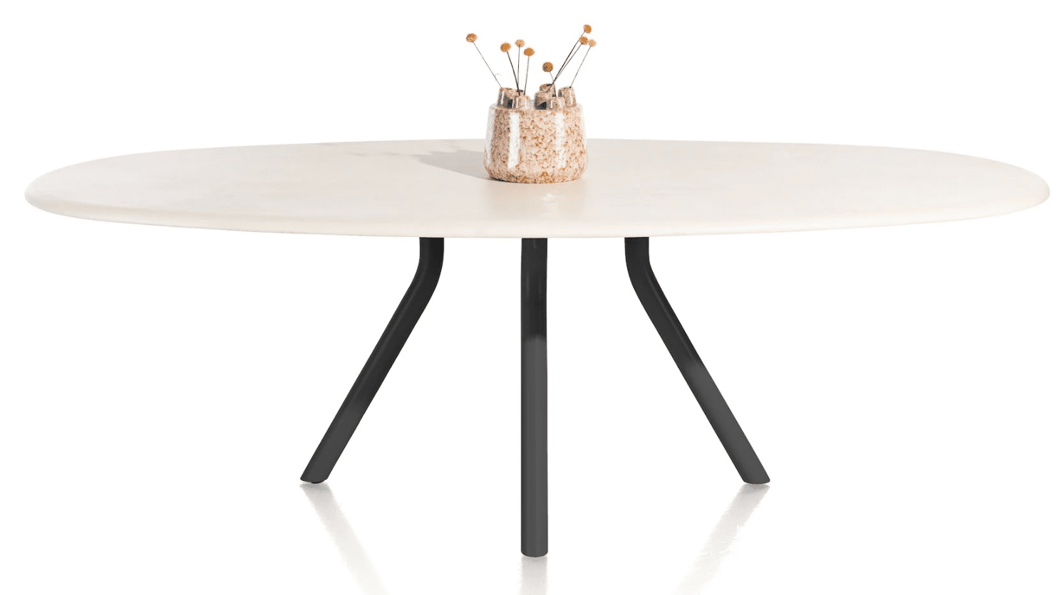 Lund eetkamertafel ovaal - 240 x 120 cm