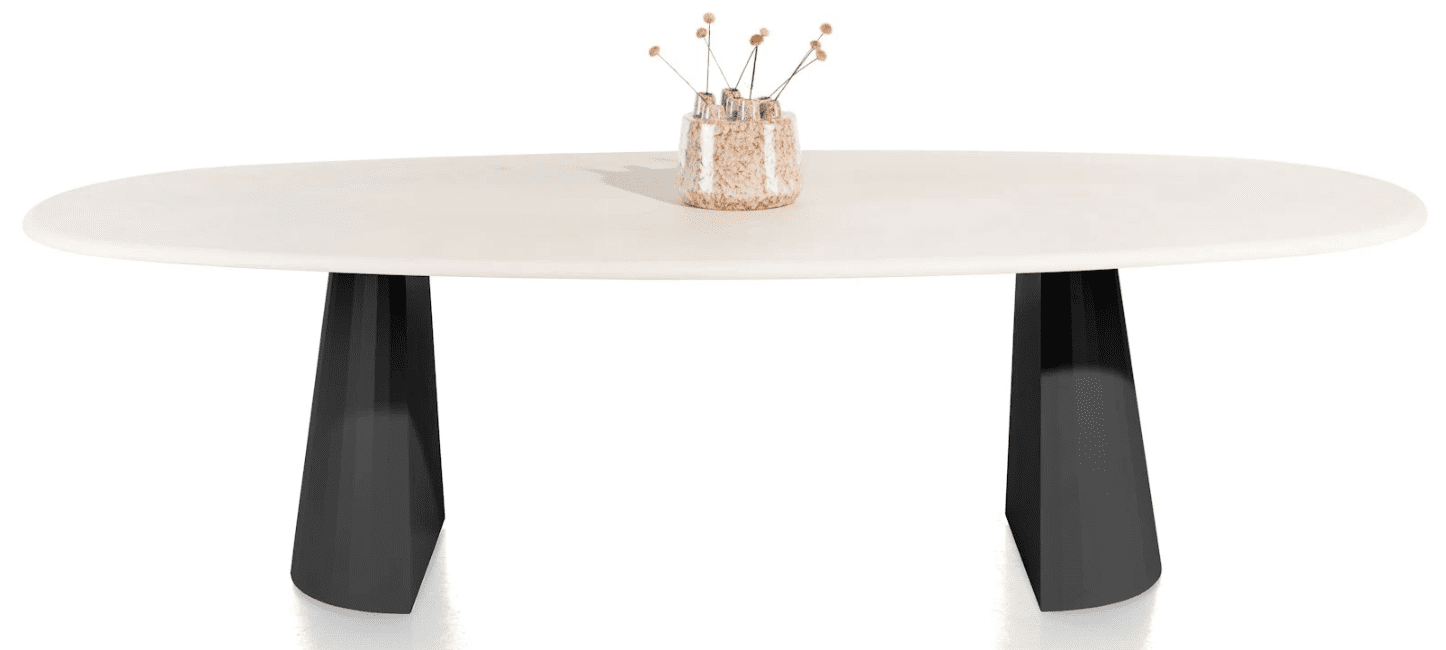 Lund eetkamertafel ovaal - 240 x 120 cm