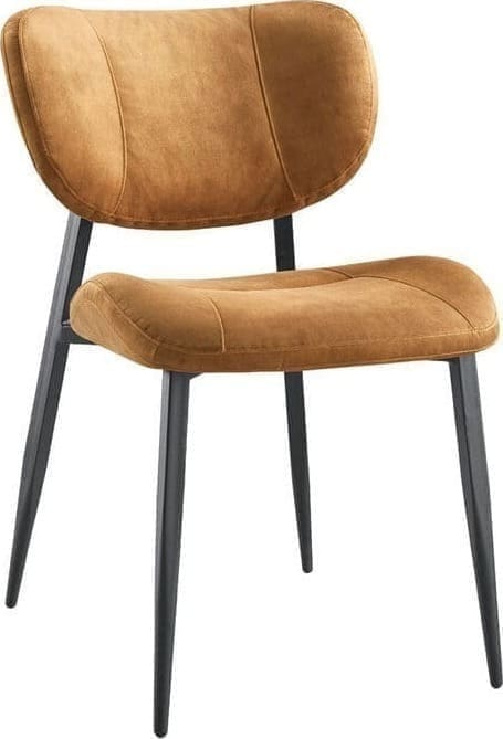 Pronto Wonen Eetkamerstoel Gomba cognac Cognac Eetkamerstoel