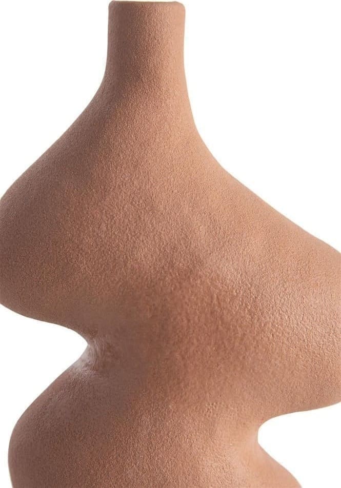 COCO maison Maria vaas H30,5cm Bruin|Rood Woonaccessoire