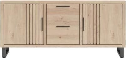 Henders & Hazel Pavie dressoir 175 cm. - 2-deuren + 2-laden - natural Naturel Dressoir