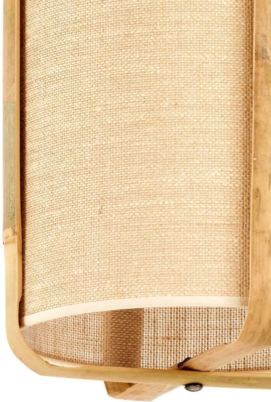 Hanglamp Sendai - Zand+bamboe Naturel Light & Living Hanglamp 2973182