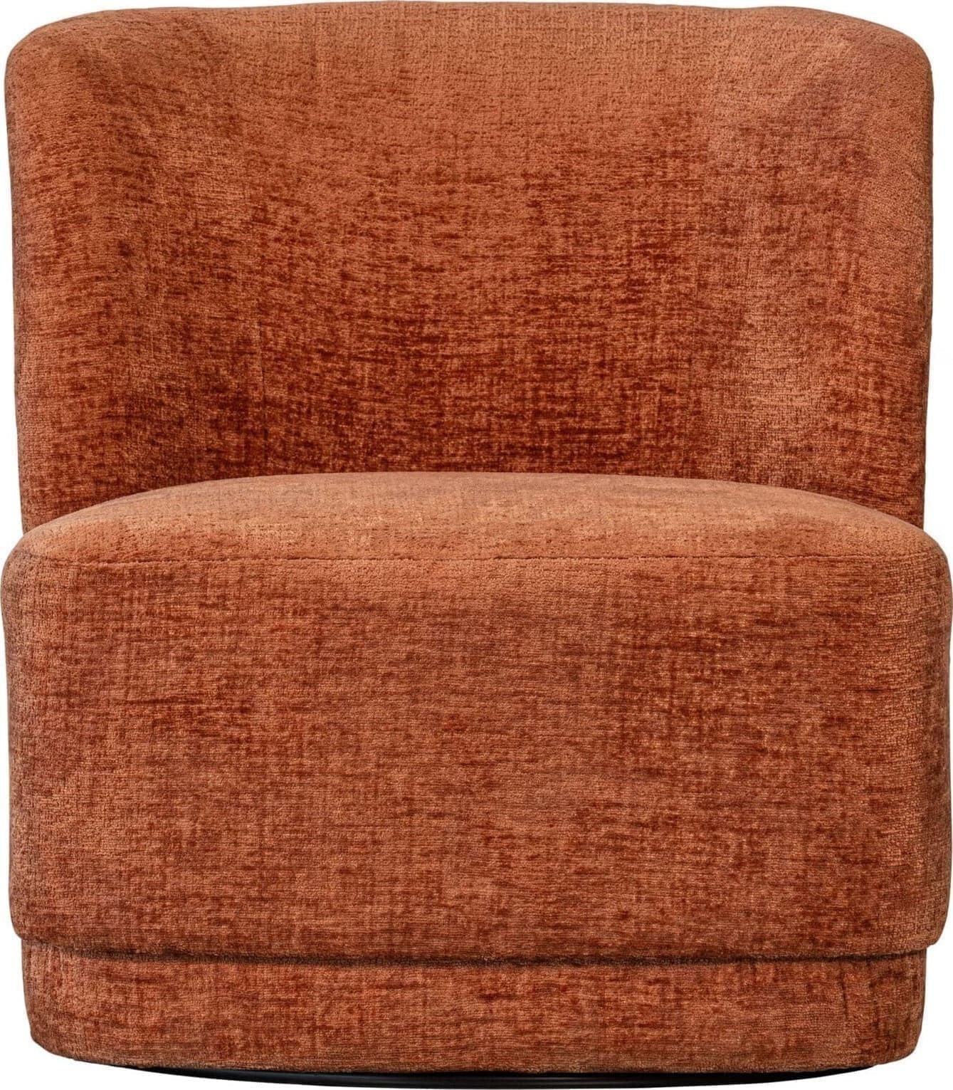 WOOOD Atty Draaifauteuil Blossom Oranje|Cognac Draaifauteuil