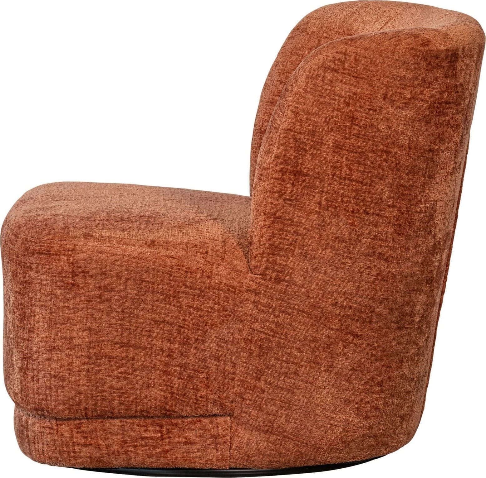 WOOOD Atty Draaifauteuil Blossom Oranje|Cognac Draaifauteuil