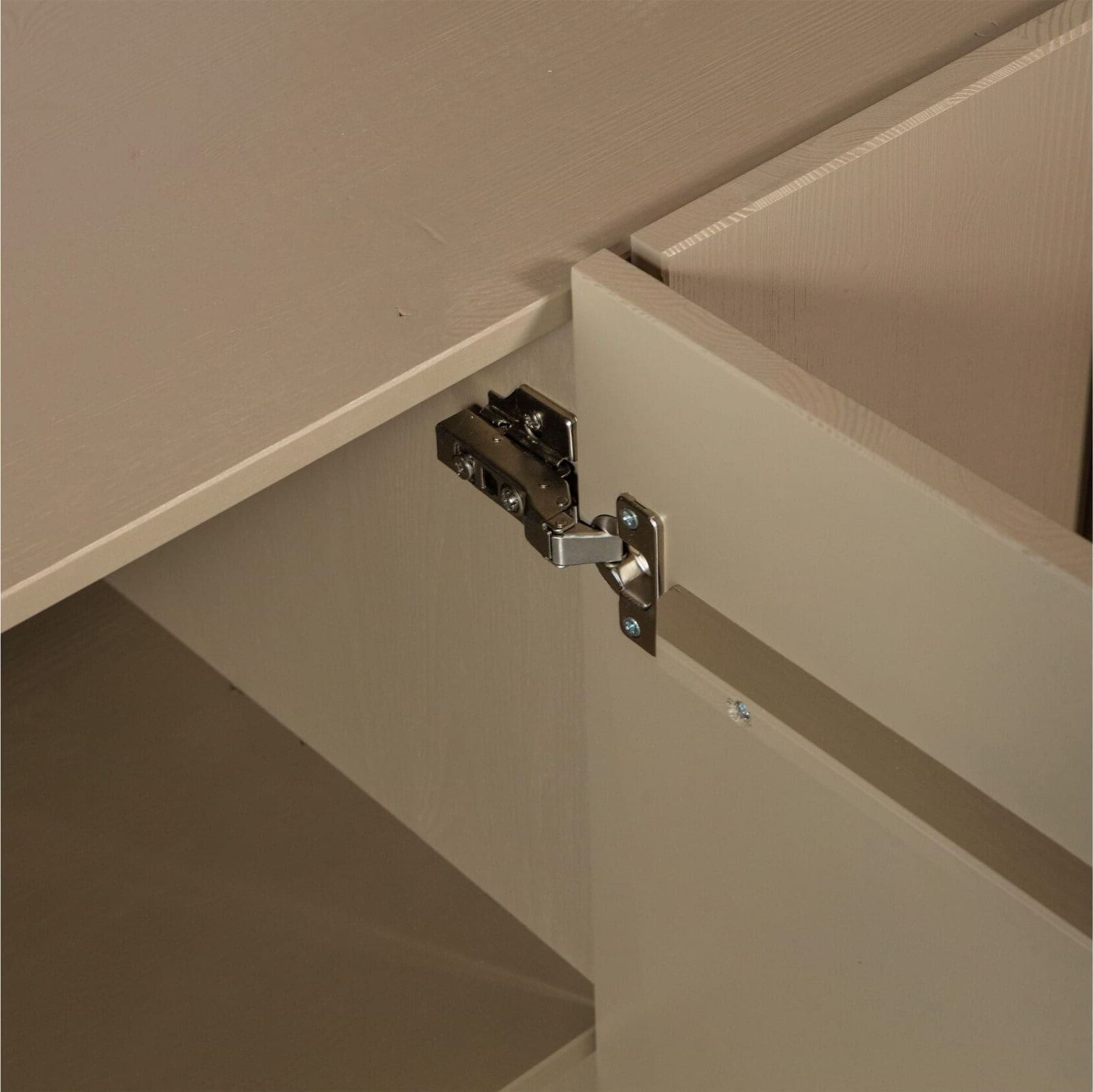 WOOOD Exclusive Basu Dressoir Grenen Mud Bruin|Taupe Dressoir|Kast