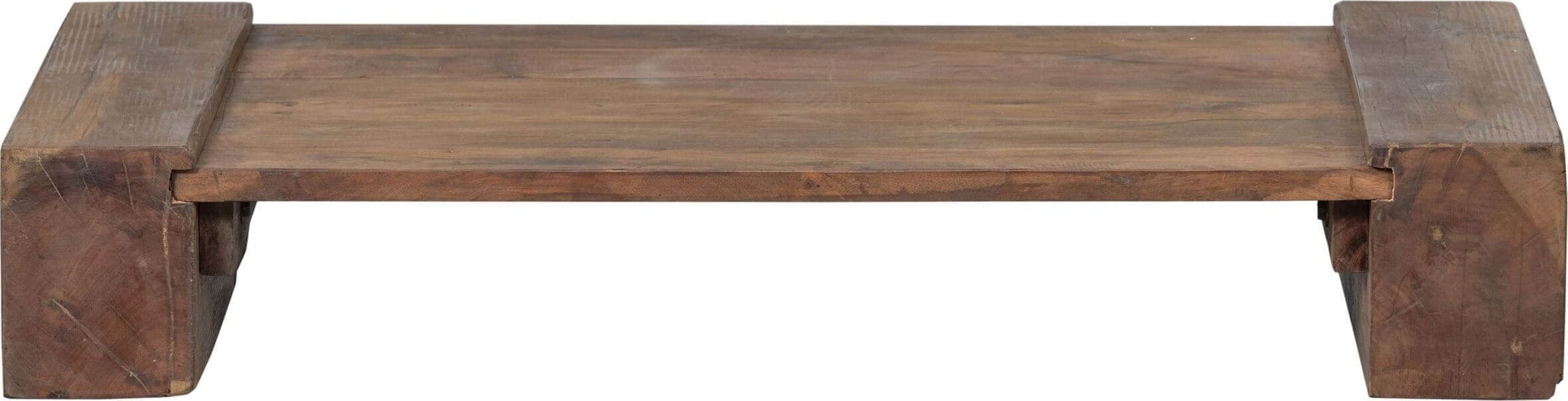 WOOOD Exclusive Cuno Salontafel Laag Hout Donkerbruin Bruin Salontafel