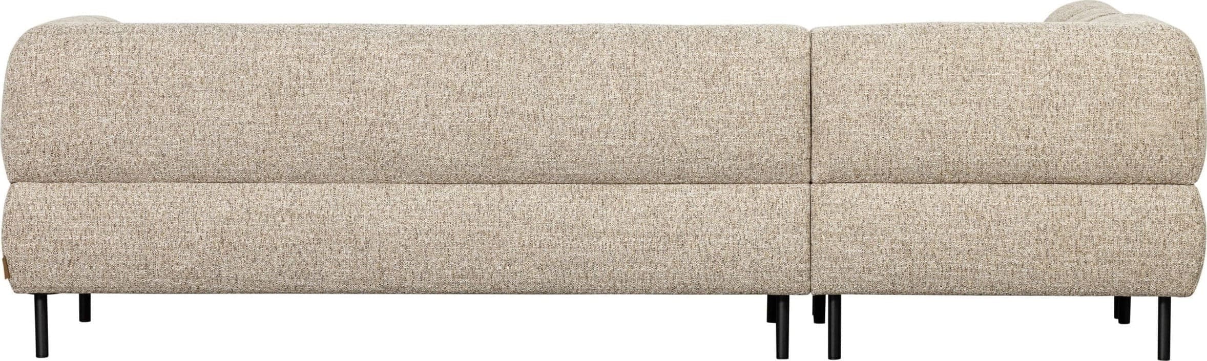 WOOOD Exclusive Lloyd Hoekbank Links Grof Geweven Naturel Melange Naturel Hoekbank