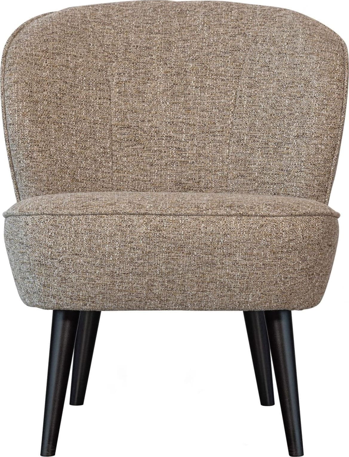 WOOOD Sara Fauteuil Geweven Stof Naturel Melange Naturel Fauteuil