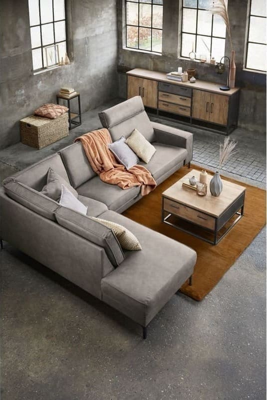 Pronto Wonen Salontafel Mesola (75 Cm) mango natural Bruin|Naturel Salontafel