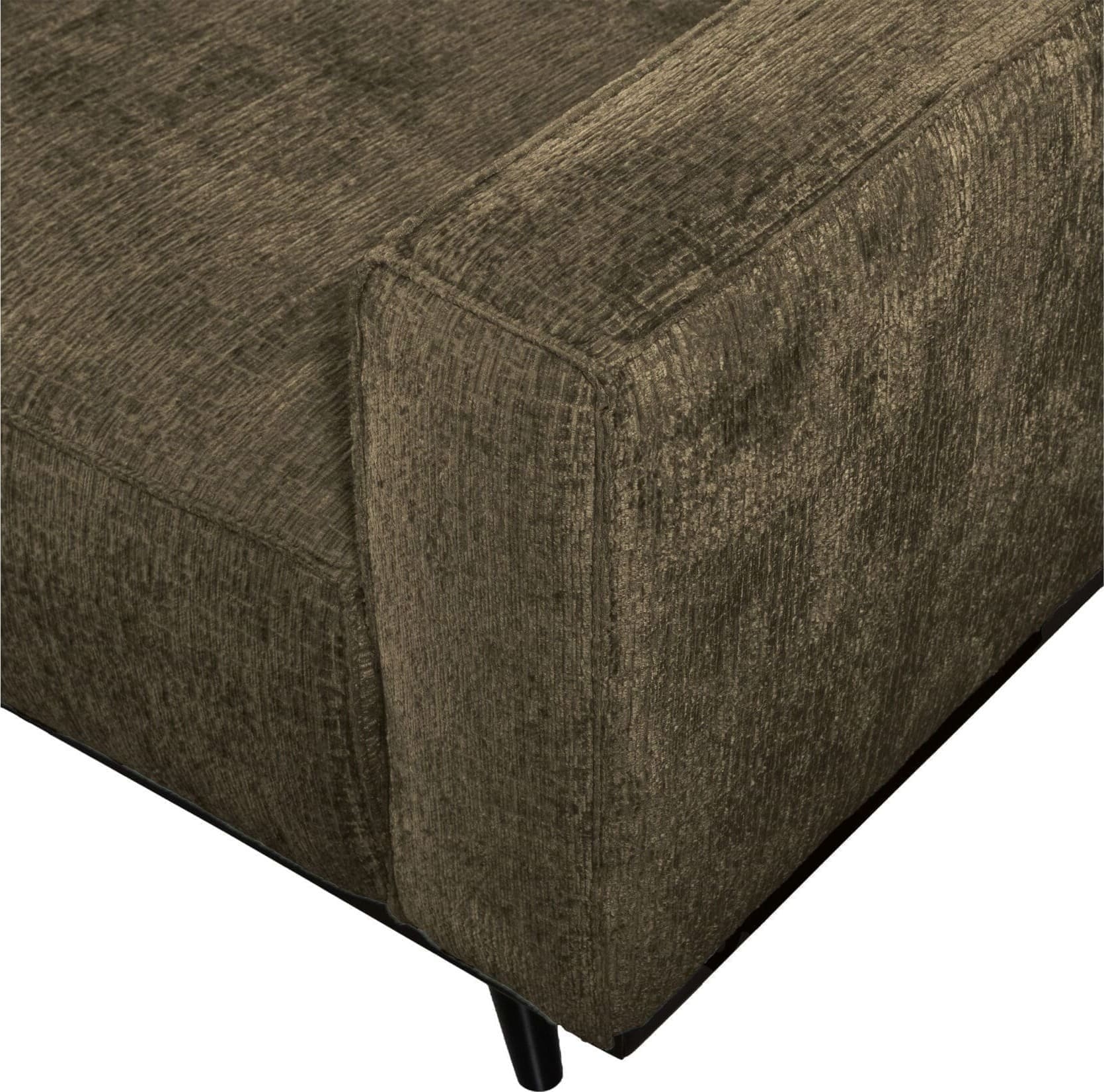 BePureHome Statement 3-zitsbank 230cm Structure Velvet Bonsai Bonsai
