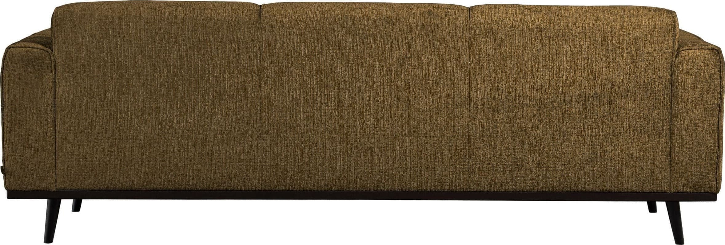 BePureHome Statement 3-zitsbank 230cm Structure Velvet Brass Messing