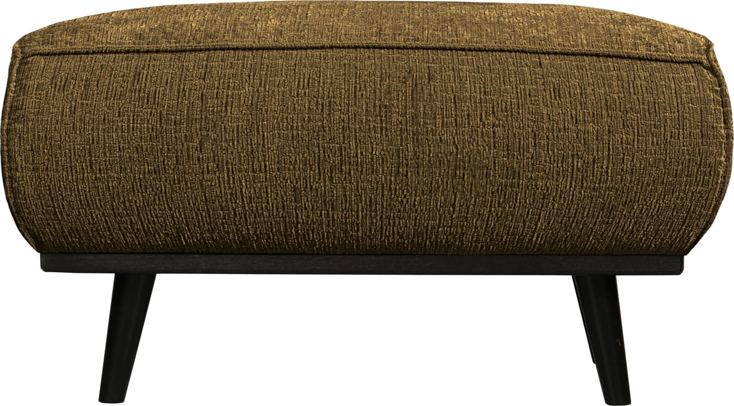 BePureHome Statement hocker structure velvet brass Messing Hocker
