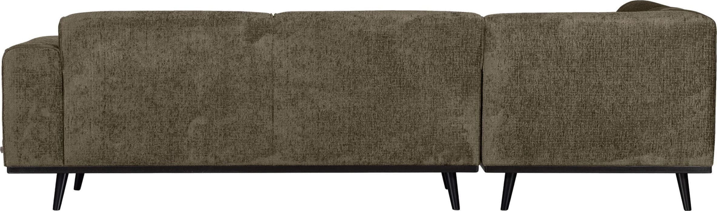 BePureHome Statement Hoekbank Links Structure Velvet Bonsai Bonsai Hoekbank