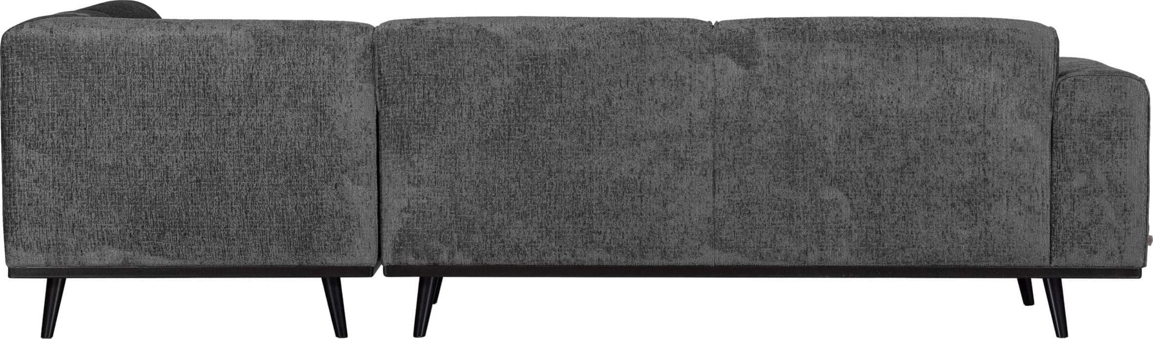 BePureHome Statement Hoekbank Rechts Structure Velvet Mountain Mountain Hoekbank