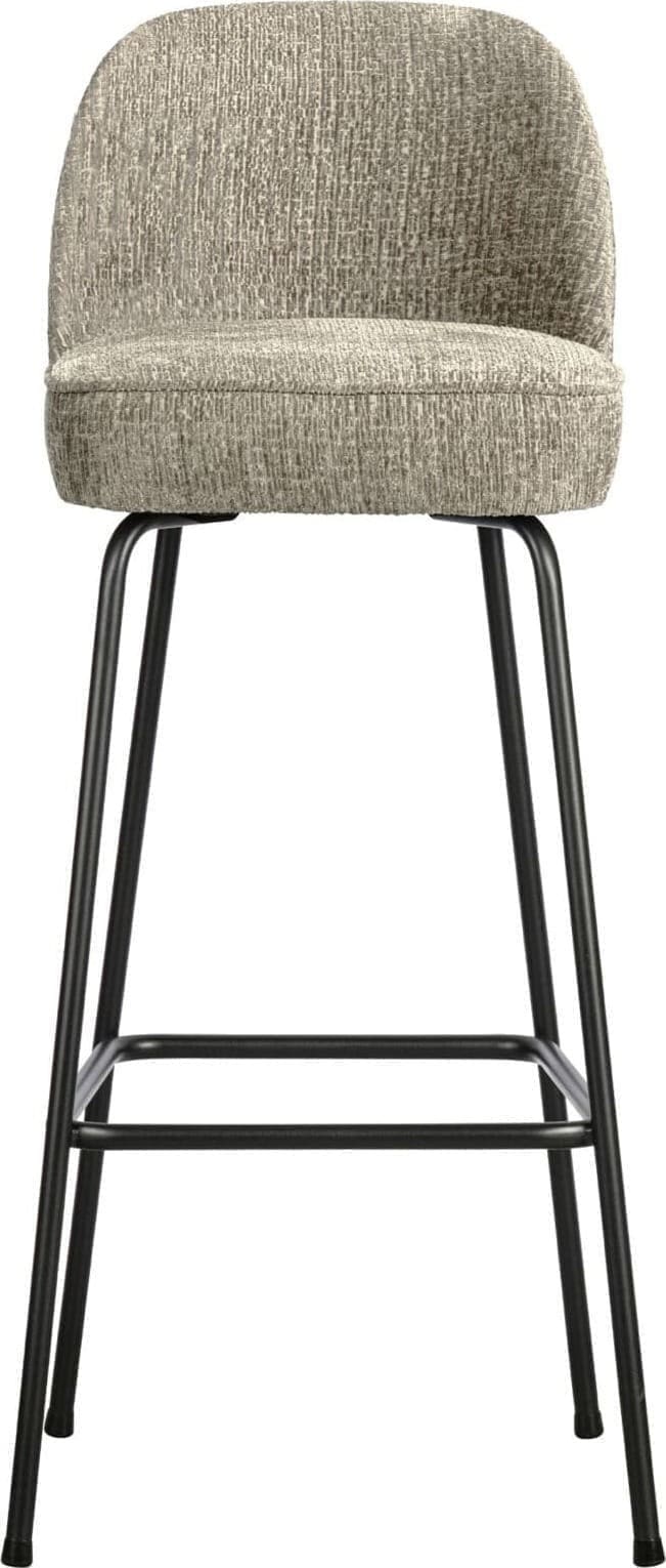 BePureHome Vogue Barstoel 80cm Structure Velvet Wheatfield Wheatfield
