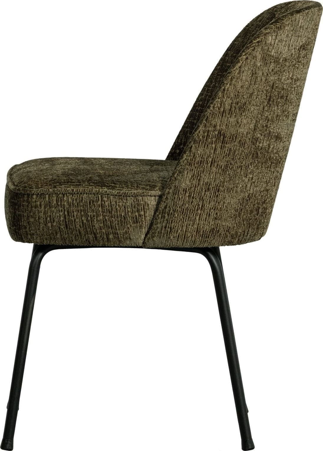 BePureHome Vogue Eetkamerstoel Structure Velvet Bonsai Bonsai