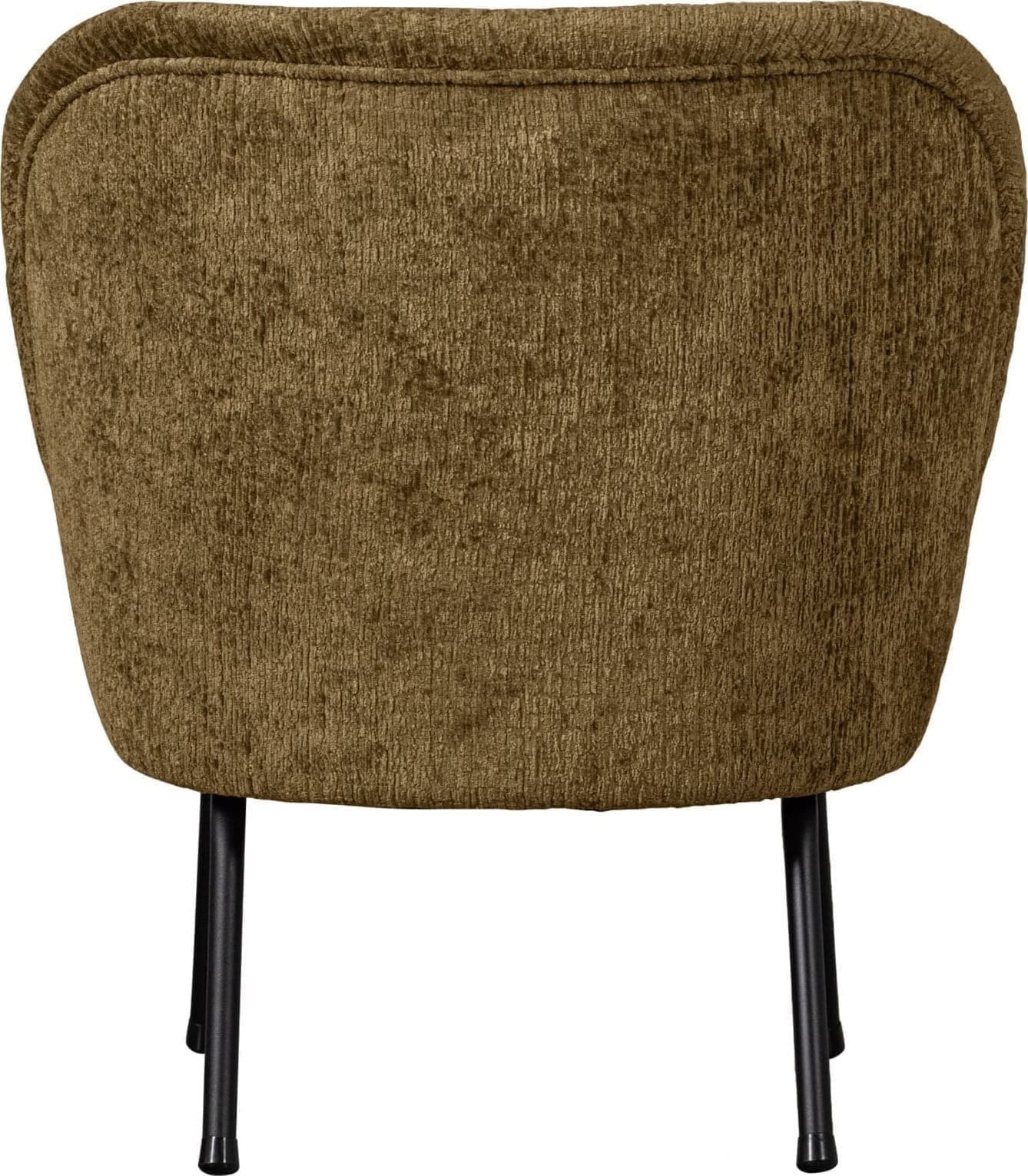 BePureHome Vogue Fauteuil Structure Velvet Brass Messing Fauteuil