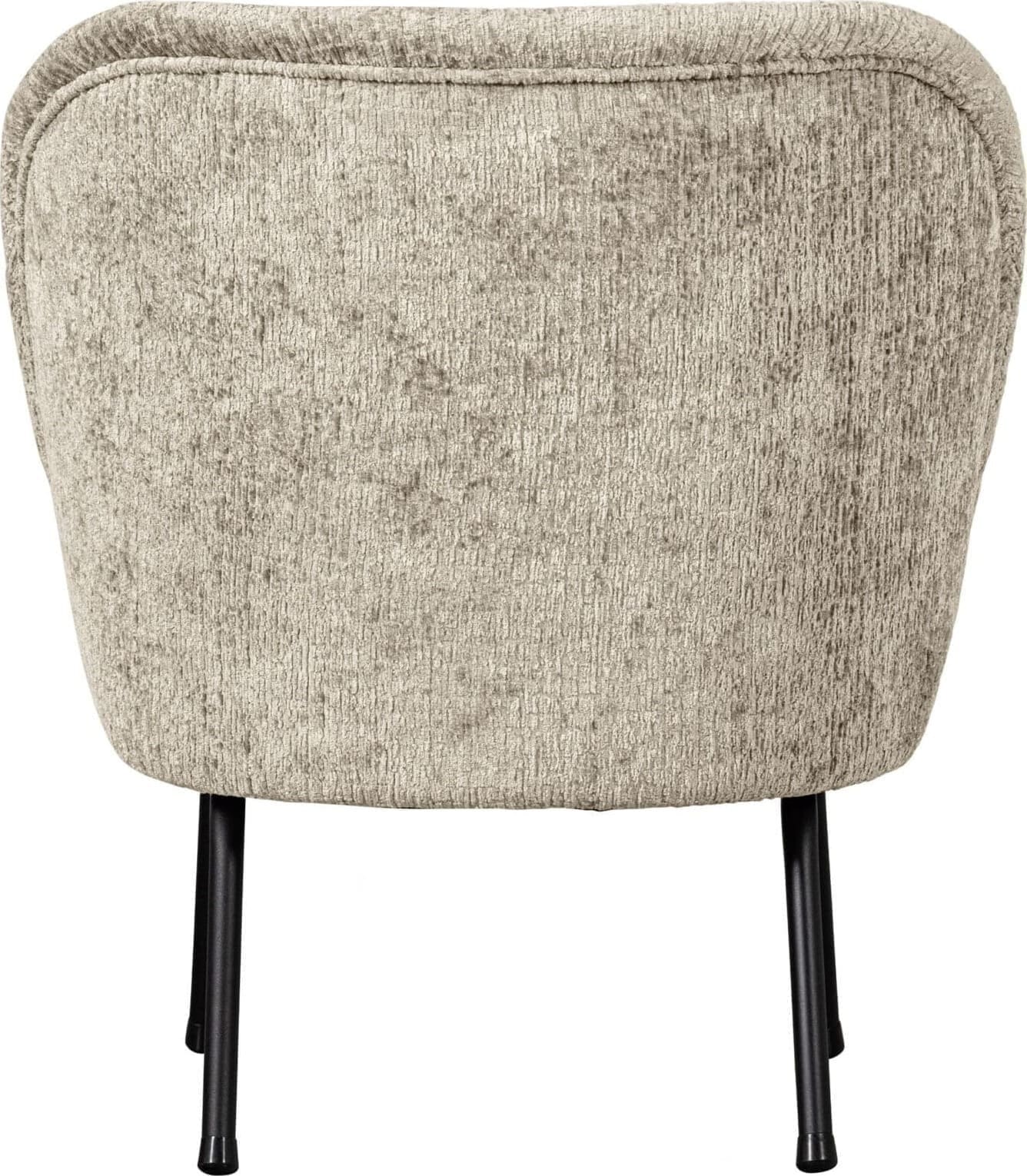 BePureHome Vogue Fauteuil Structure Velvet Wheatfield Wheatfield Fauteuil