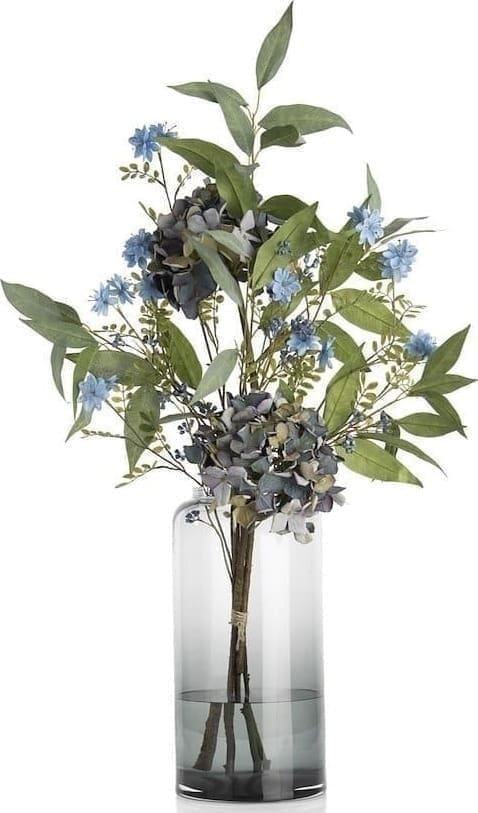 COCO maison Blossom Spray 91cm kunstbloem Blauw Kunstbloem