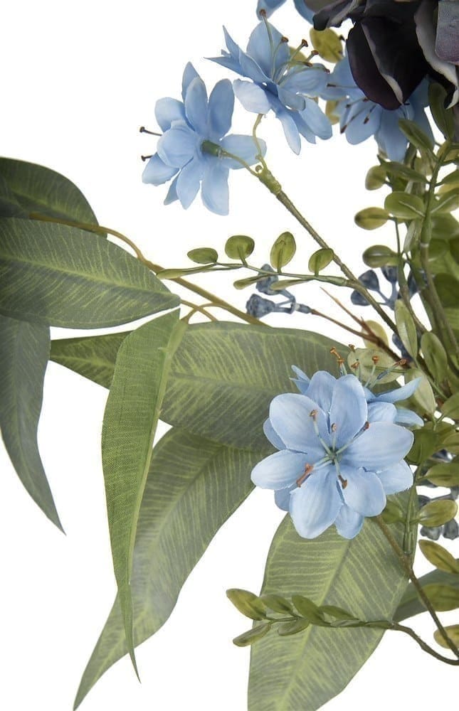 COCO maison Blossom Spray 91cm kunstbloem Blauw Kunstbloem