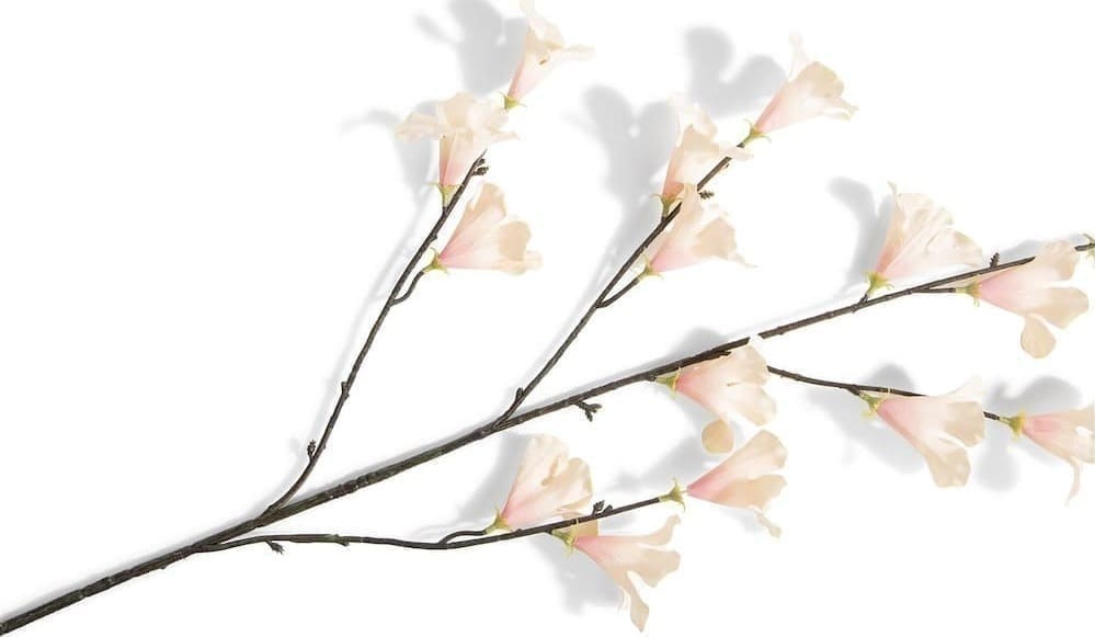 COCO maison Hibiscus Branch 115cm kunstbloem Oranje Kunstbloem