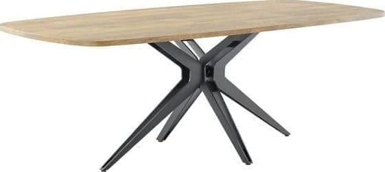 Profijt Meubel Eettafel Verdio deens ovaal Bruin|Naturel Eettafel