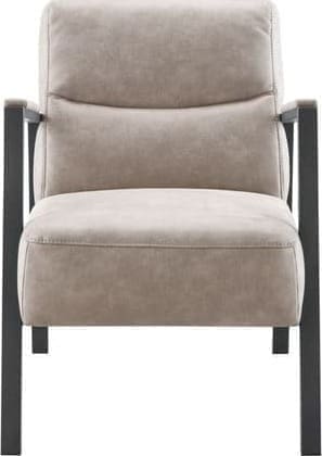 Profijt Meubel Fauteuil Safira lichtbruin Bruin Fauteuil