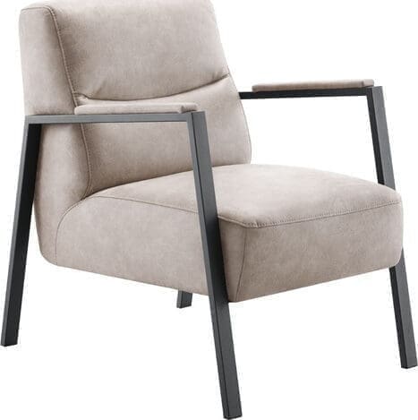 Profijt Meubel Fauteuil Safira lichtbruin Bruin Fauteuil