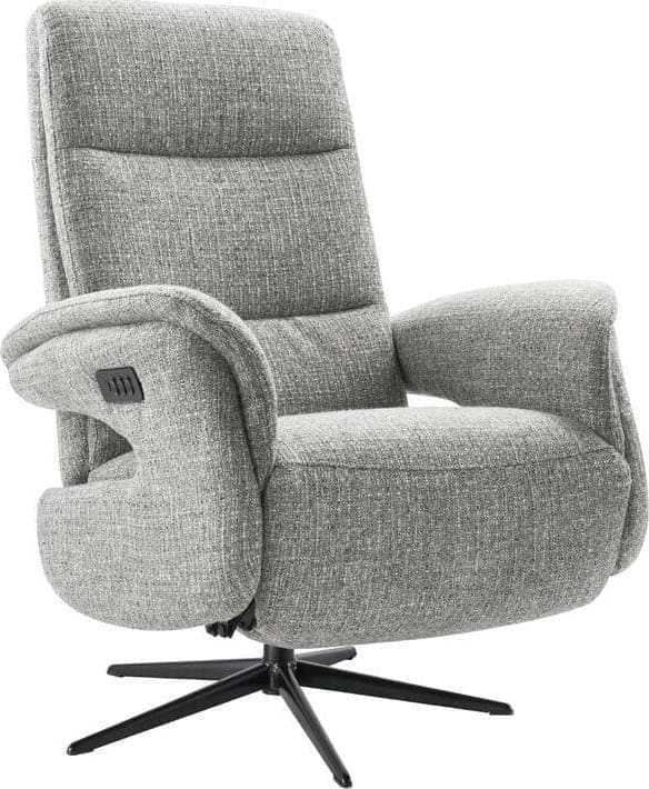 Profijt Meubel Relaxfauteuil Haslet grijs Grijs Fauteuil