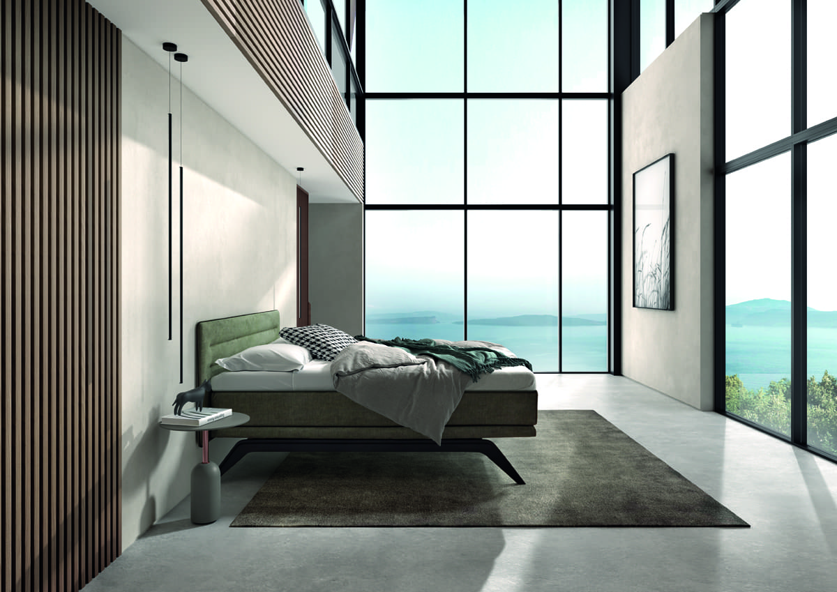 Boxspring Sunday S2 - Groen - 180x200 - Afbeelding 4