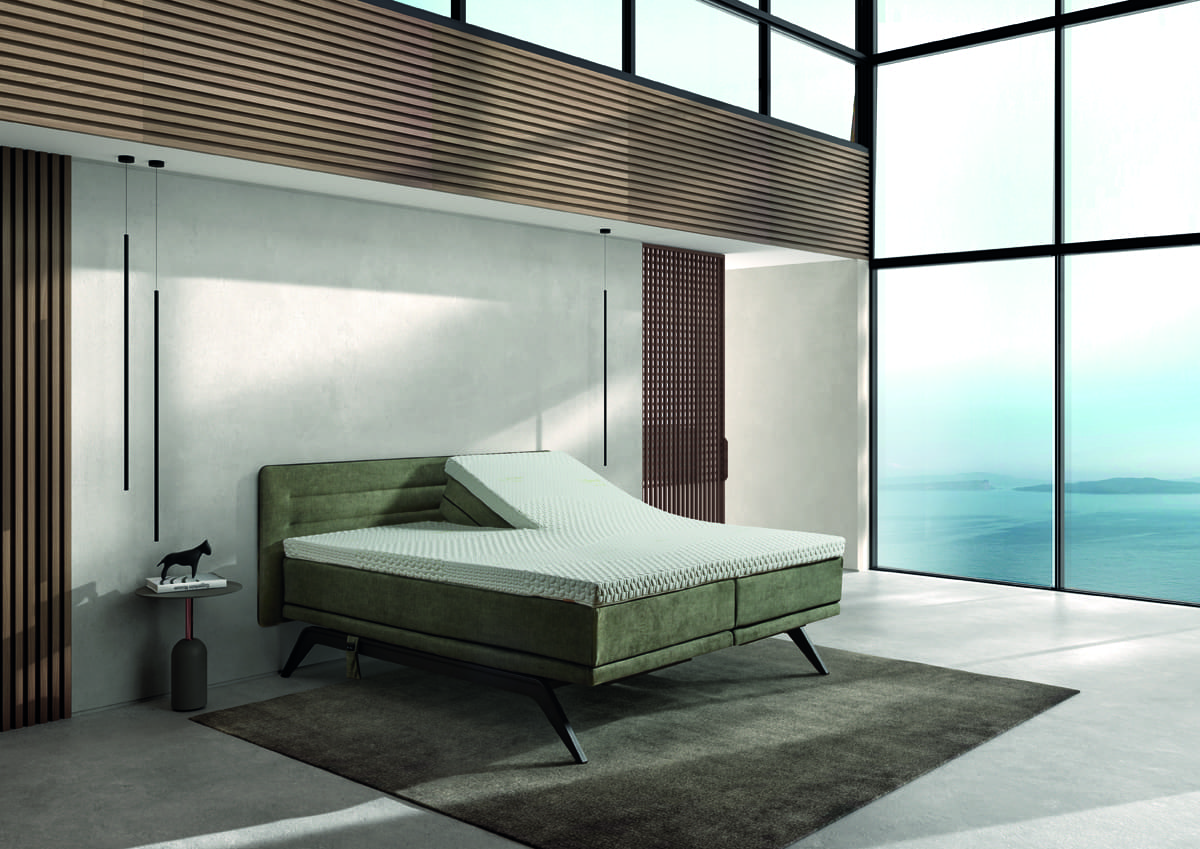 Boxspring Sunday S2 - Groen - 180x200 - Afbeelding 3