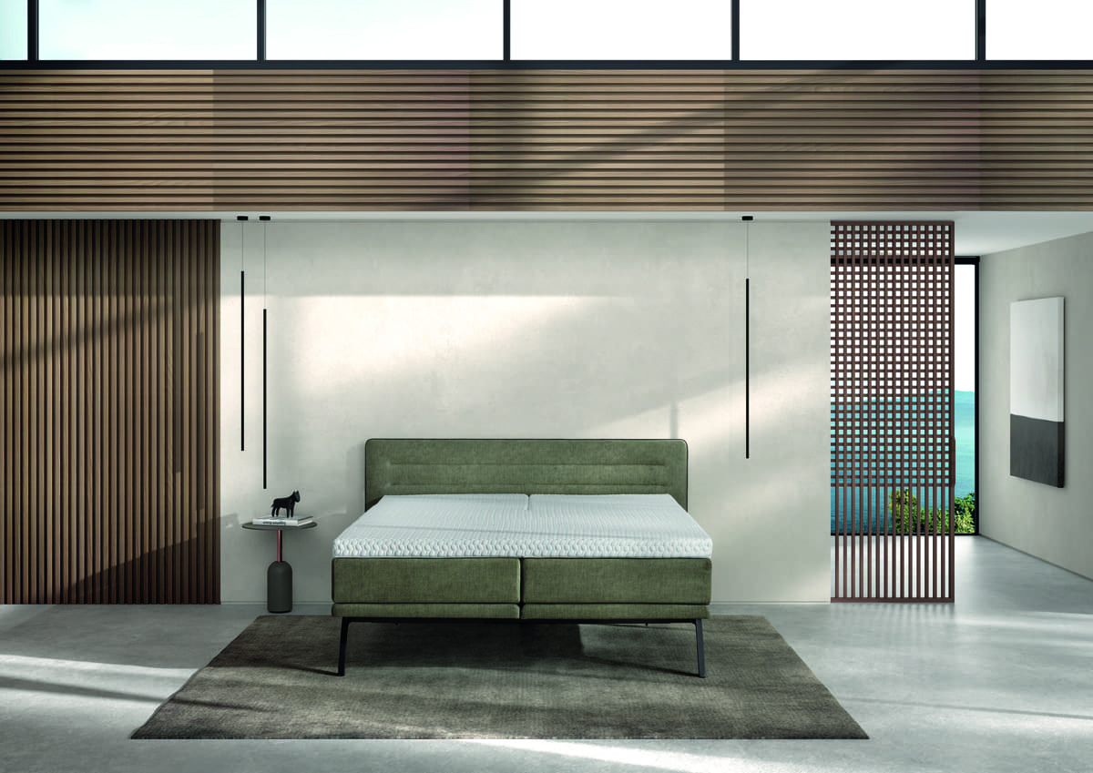 Boxspring Sunday S2 - Groen - 180x200 - Afbeelding 2