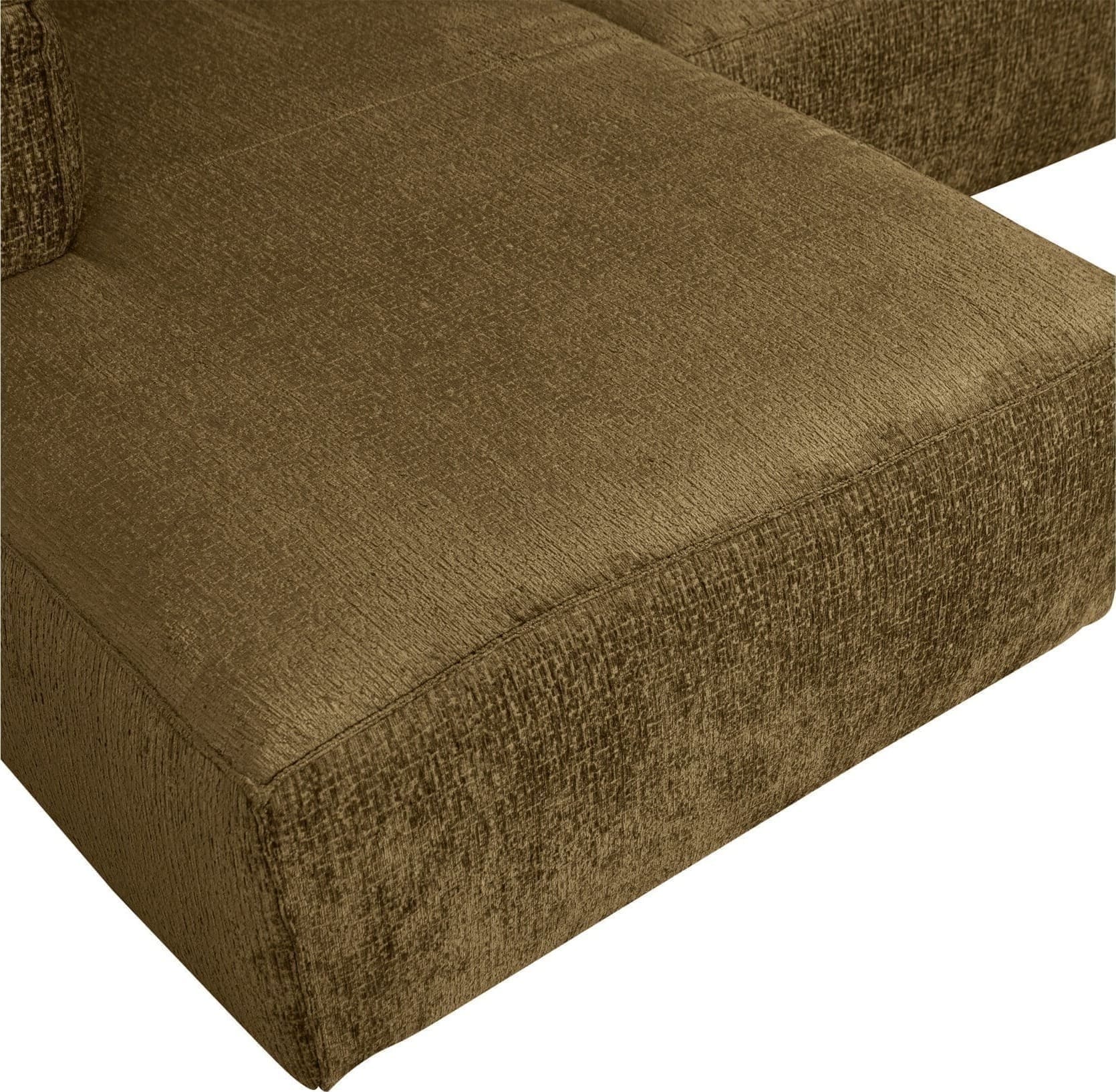 WOOOD Bean Hoekbank Links Structure Velvet Spices Spices Hoekbank