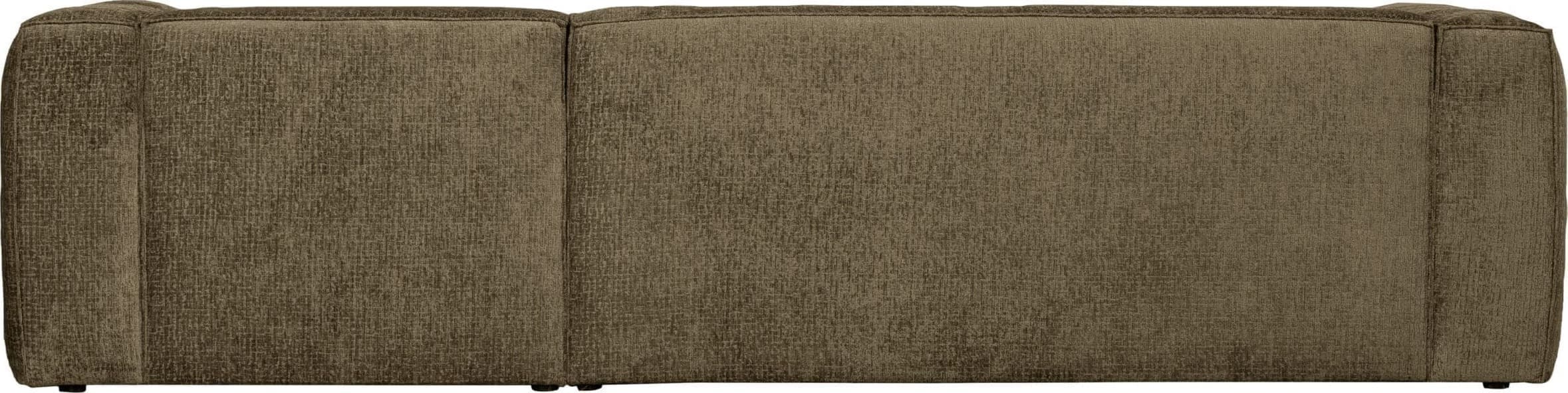 WOOOD Bean Hoekbank Rechts Structure Velvet Moss Moss Hoekbank