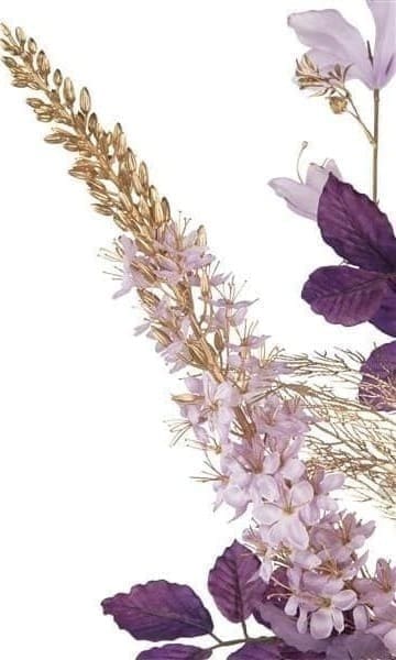 COCO maison Eremurus Spray 107cm kunstbloem Paars Kunstbloem