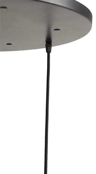 COCO maison Satellite hanglamp 3*E27 Zwart Lamp