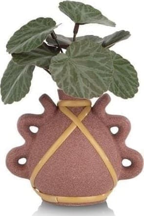 COCO maison Saxifrage Mini Bush 13cm kunstbloem Groen Kunstbloem