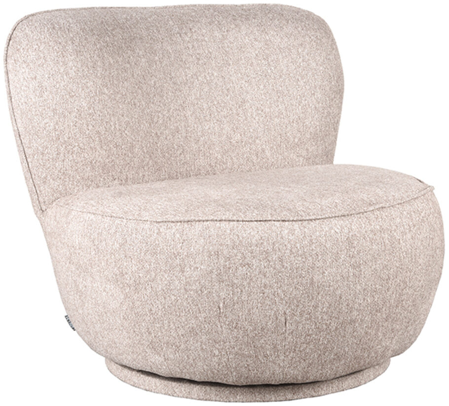 LABEL51 Fauteuil Bunny - Taupe - Amazy Taupe Fauteuil