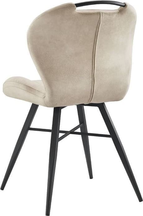 Profijt Meubel Eetkamerstoel Maleo sand Taupe|Bruin|Beige Eetkamerstoel