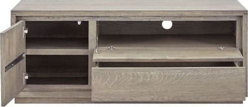 Pronto Wonen TV-meubel Lavio (125 cm) eiken slate Bruin Tv-meubel|Tv-dressoir