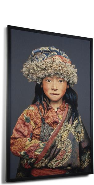 COCO maison Tibetan Girl schilderij 198x125cm Multi Schilderij