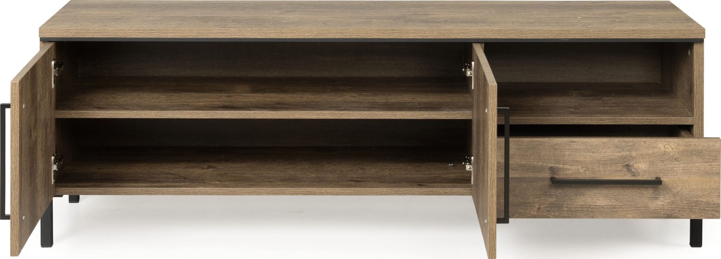 Feelings Wonen Trapani tv-dressoir 2D+1L+OV Naturel Dressoir