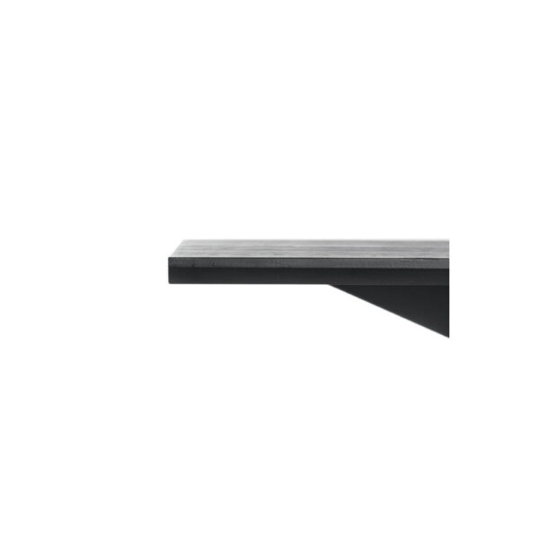 INHOUSE Eettafel Selectio rechthoek eiken zwart 220x100cm Bruin Eettafel