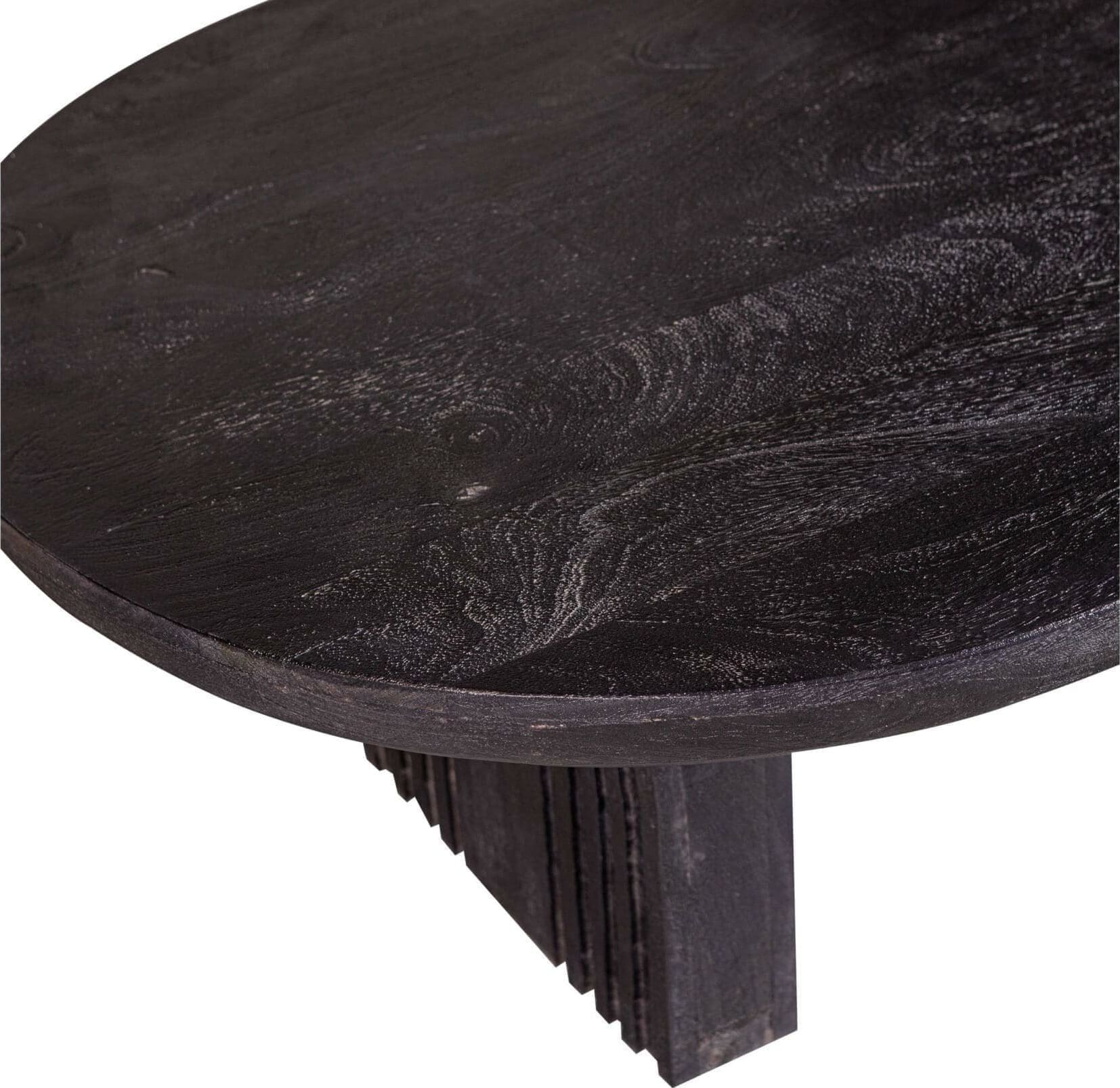 WOOOD Exclusive Steppe Salontafel Mango Hout Zwart Zwart Salontafel