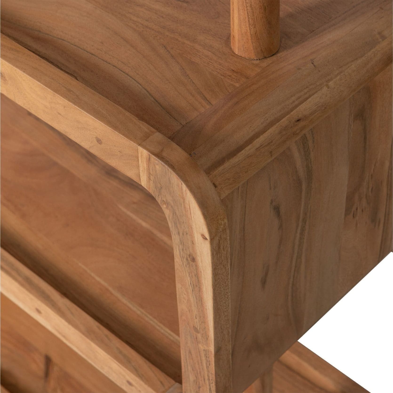 BePureHome Rattle Open Kast Hout Naturel Naturel