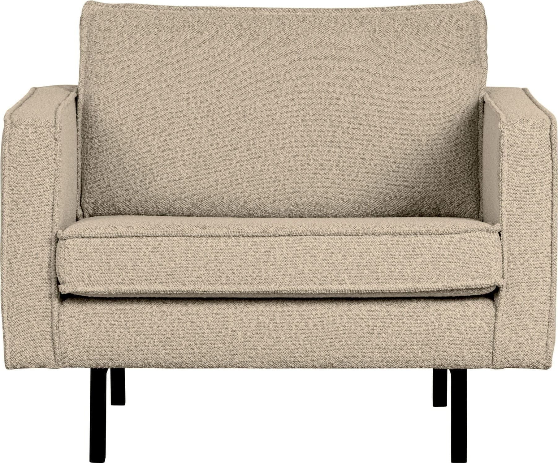 BePureHome Rodeo fauteuil boucle beige Beige Fauteuil