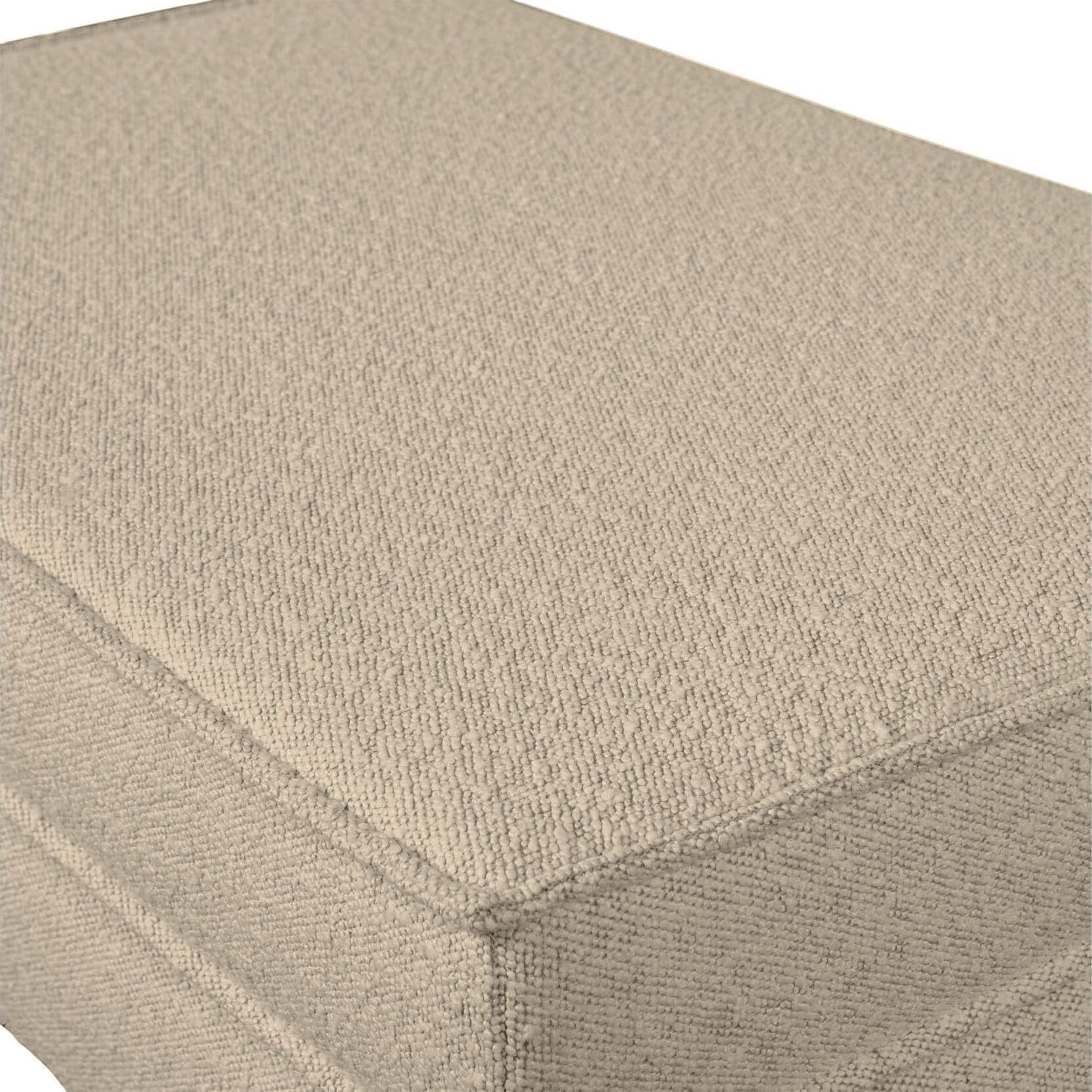 BePureHome Rodeo hocker op poten boucle beige Beige Hocker