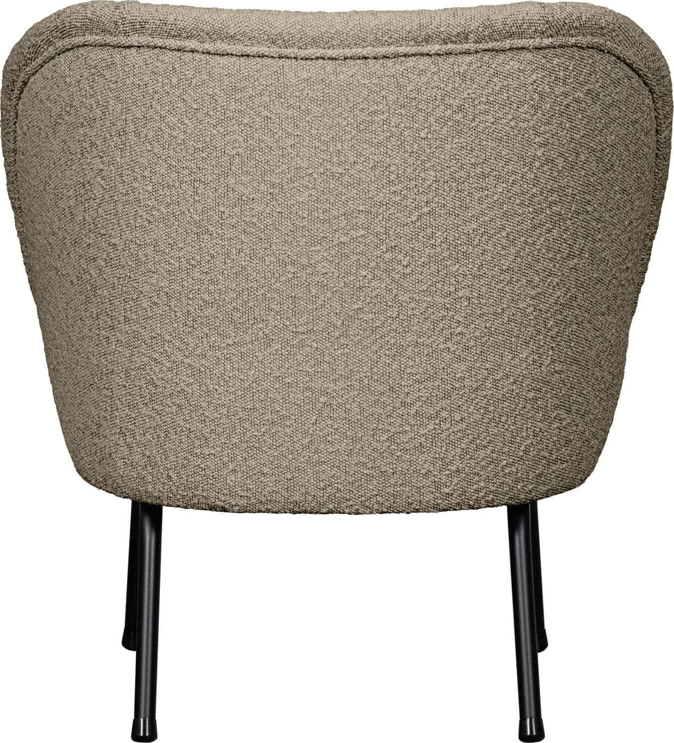 BePureHome Vogue Fauteuil Bouclé Beige Beige Fauteuil